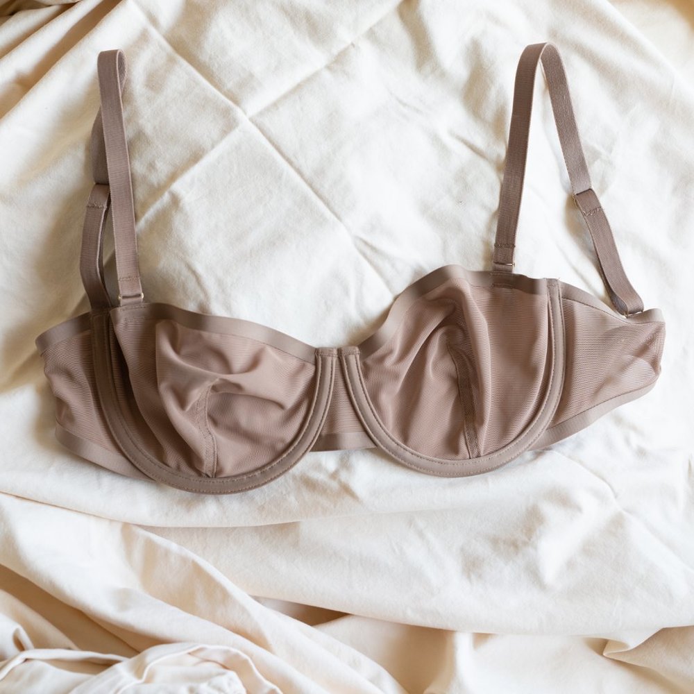 CUUP Balconette Bra in Taupe